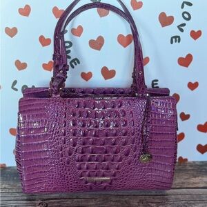 BRAHMIN Josette Tote Bag Dewberry Purple NWT